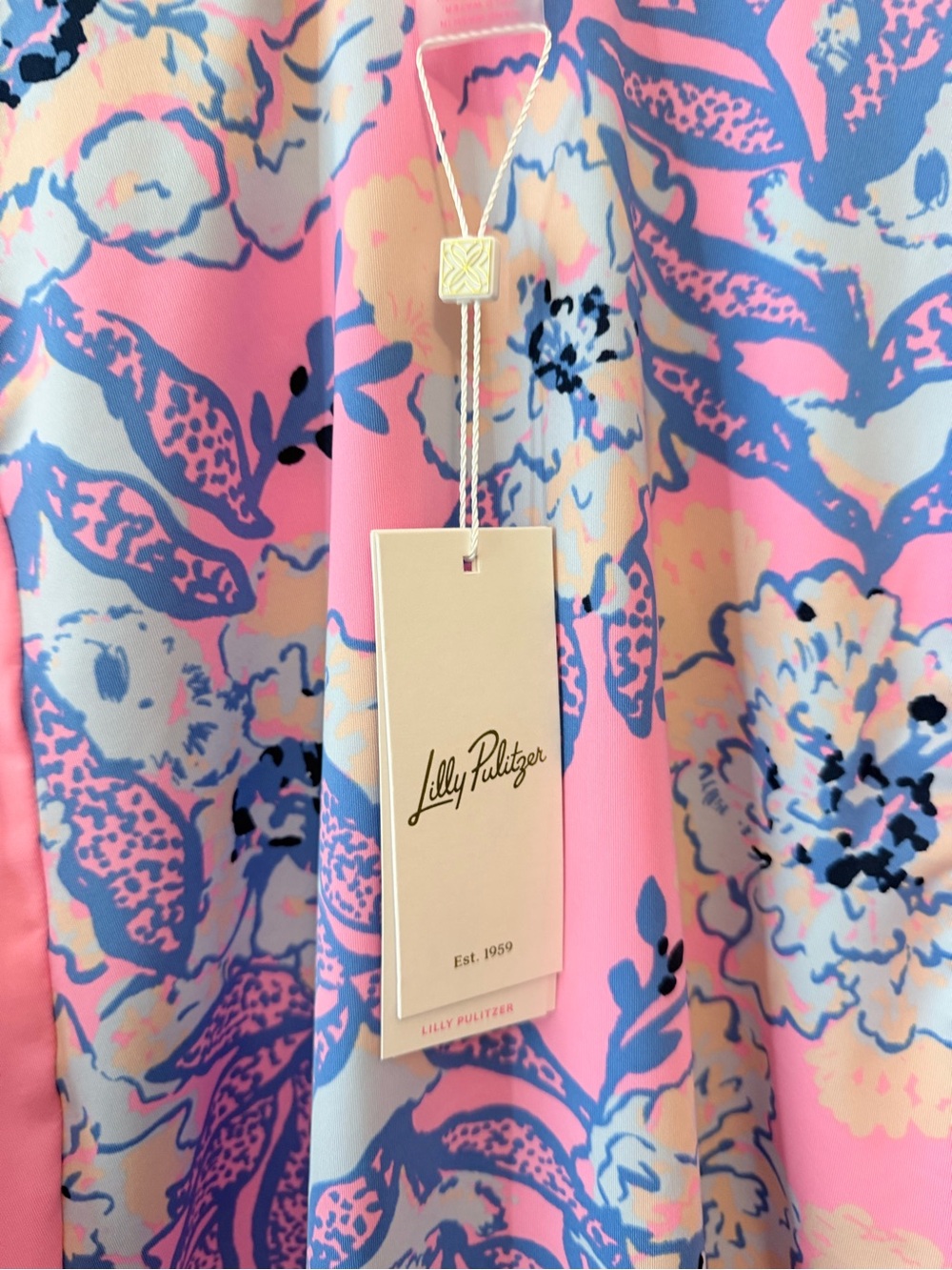 Lilly Pulitzer Wynton Rashguard One Piece Swimsuit UPF 50+ Totally Koalafied - Picture 3 of 7